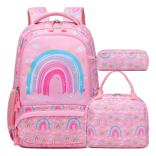 Mochila Escolar De Unicornio Para Ninas, Mochila Escolar Par