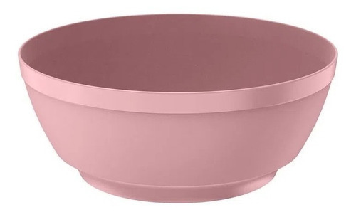 Saladeira Luna 3,5 L Tigela Pote Bowl Salada Pipoca Sopa Cor Rosa