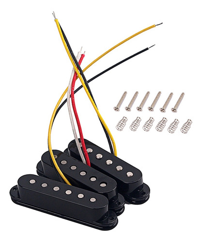 1 / 3 Piezas Alnico 5 Alnico Pickup Sss Para Guitarra St