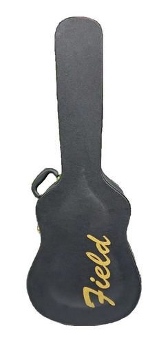 Estuche Rígido Field Hge125 Bk Para Guitarra Acústica.