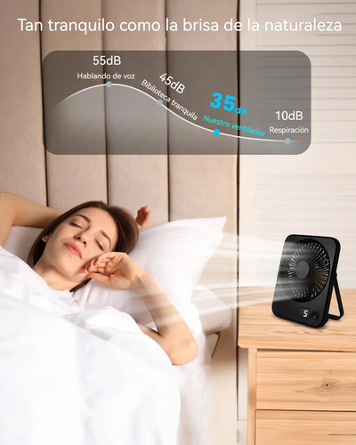 Mini Ventilador Portátil E Ventilador De Mesa