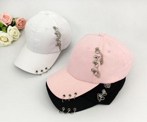 Gorra De Béisbol K-pop Bts Suga Jimin Ajustable Unisex Blanco 55-60cm