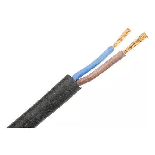 Cable Cordon Eléctrico 2x1,5 Negro 50metros Microfo