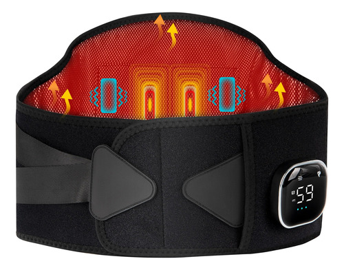 Masajeador De Espalda Inalámbrico Con Vibración Alljoy