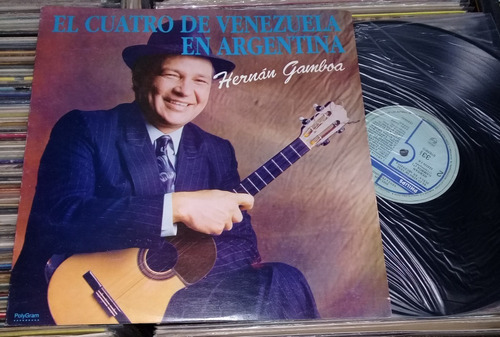 Hernan Gamboa El Cuatro De Venezuela Lp Promo Arg / Kktus