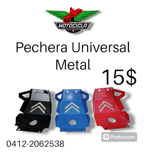 Pechera Universal Metal Moto 