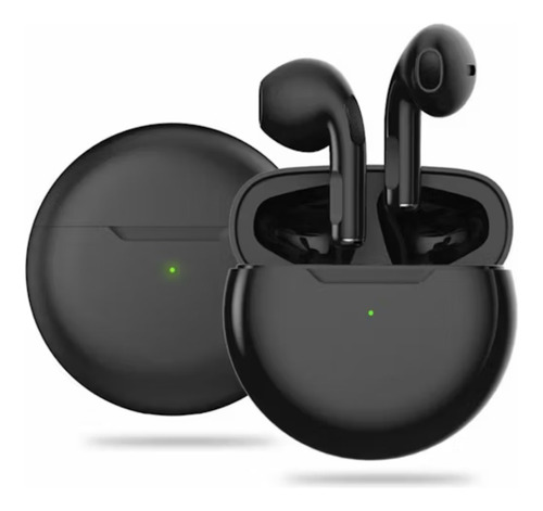 Auriculares Genérica Bluetooth Pro 6 Inalámbricos Negro