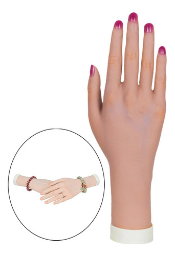 Maniquí De Práctica Organizador De Joyas De Mano Piel