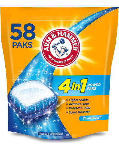 Arm And Hammer Paquetes De Deterg - Unidad a $38225