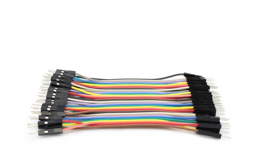 40pz Cable Dupont 10cm  Elegir Macho O Hembra Arduino