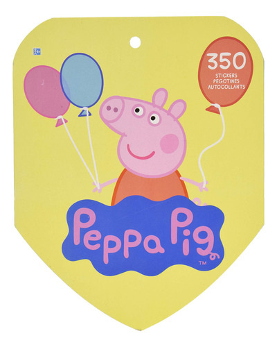 Peppa Pig Libro De Pegatinas Para Niños (más De 350 pe