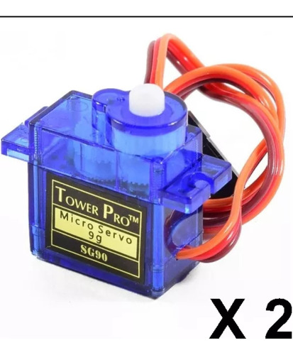 Servo Motor Sg90 9g Tower Pro Arduino + Accesorios Pack De 2