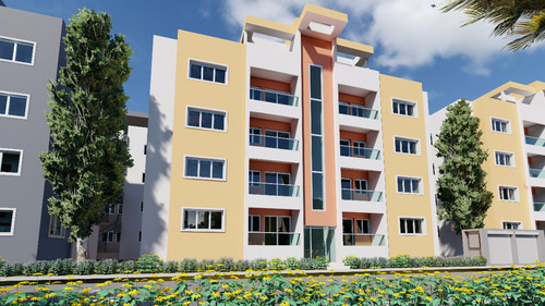 Imagen 13 de 15 de Apartamentos 3hab Listos 2025 C/areas Social, Piscina, Parque Infantil, Cancha Deportiva Y Jardines En Veron - Punta Cana