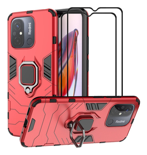 Funda Xiaomi Redmi 12c Rugged +2 Mica