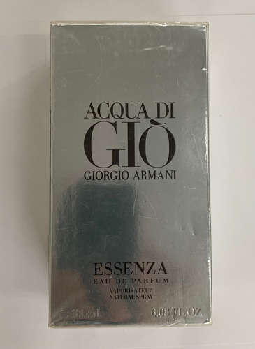 Perfume Acqua Di Gio Essenza Edp 180ml - Original, Novo E Lacrado