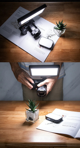 Imagen 6 de 9 de Foco Led Ulanzi Vijim Vl108 A Batería Recargable Integrada