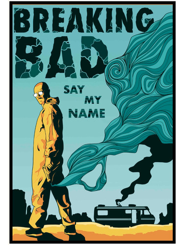 Cuadro Poster Premium 33x48cm Breaking Bad