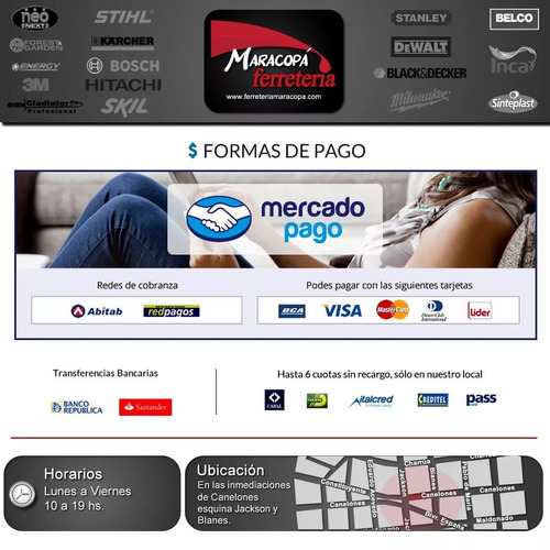 Maceta Acero Octagonal C/mgo.encino De 900gr Truper Md-2m