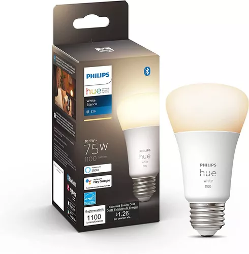 Bombilla inteligente - White Ambiance - Philips HUE E14, Luz blanca