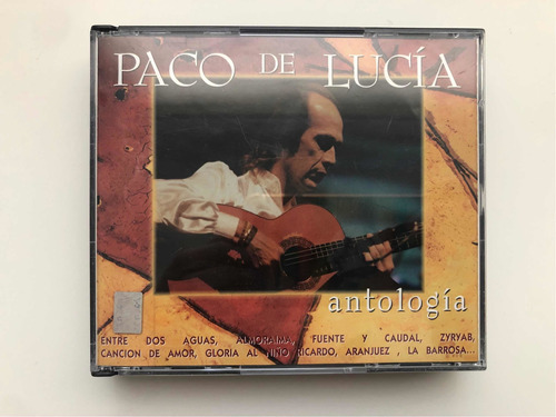 Cd Fisico Paco De Lucia Antologia Original (2 Cds)