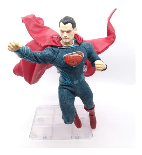 Acessórios 1/12 Roupas-capa Vermelha Para Mezco Superman Bvs