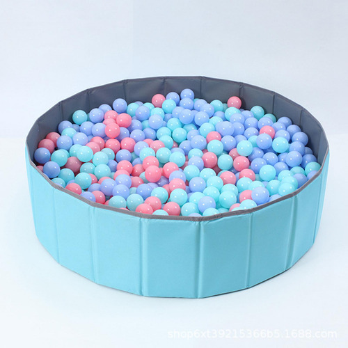 Parque Infantil Dobrável Para Bebês Azul 80cm X A26cm
