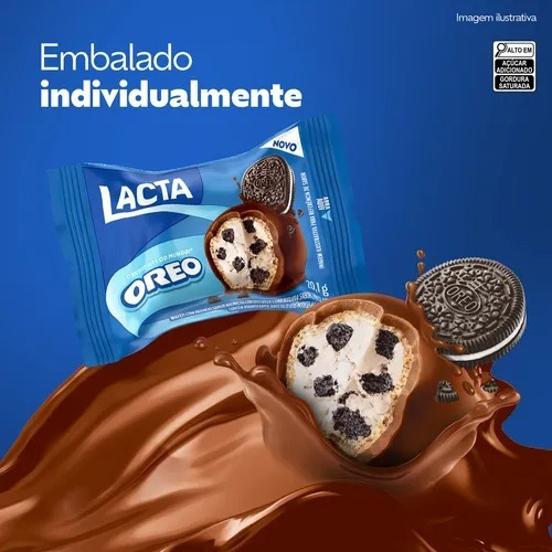 Bombons Oreo Lacta 540g