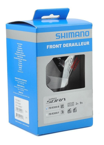 Cambio delantero Shimano Sora R3000-b 34,9 mm 2x9 V
