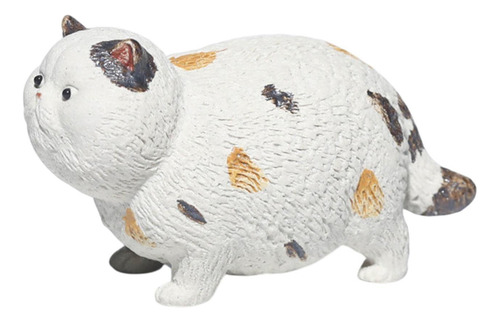 Mini Cerámica Arcilla De Arcilla De Gato Té Figura De
