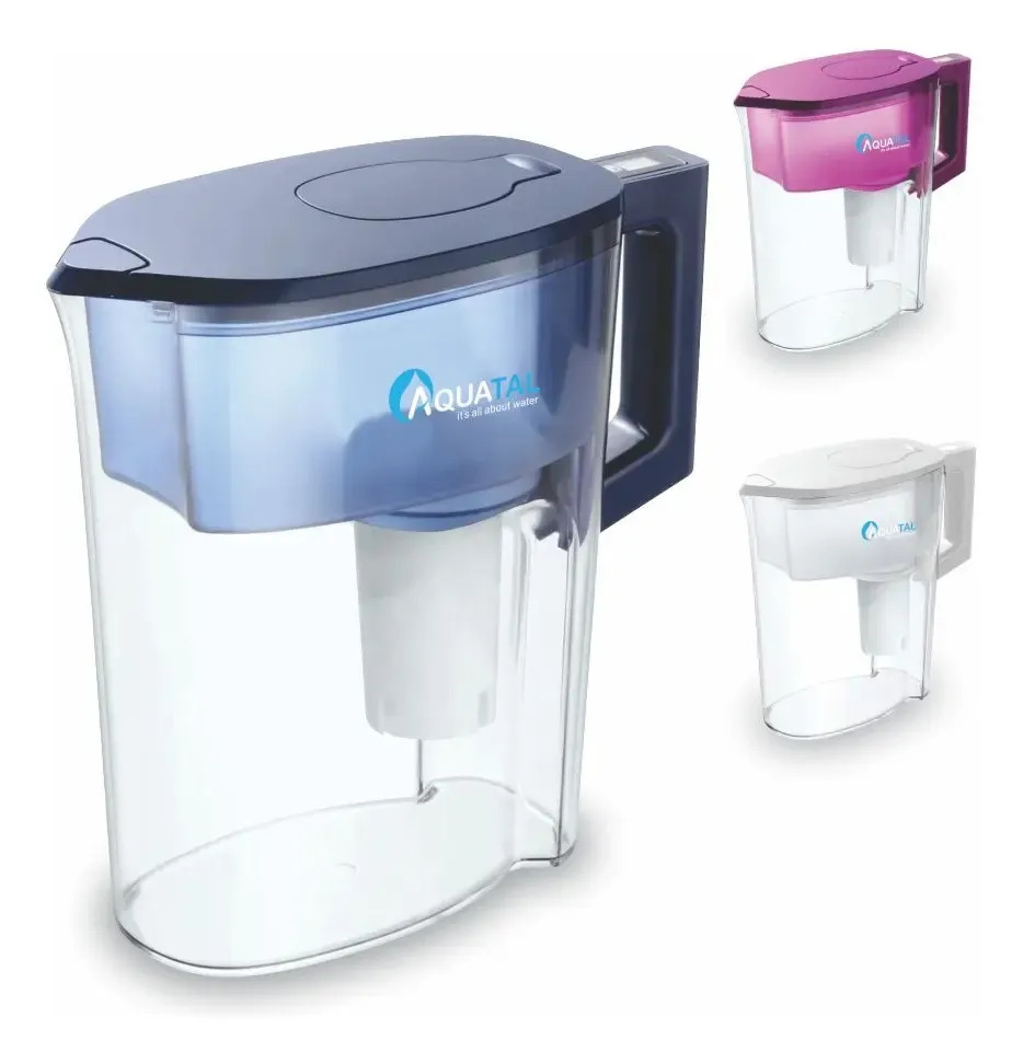Jarra Purificadora Aquatal Lily - 2 Litros Color Azul