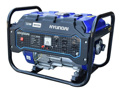 Imagen 2 de 2 de Generador portátil Hyundai HHY2200 2200W monofásico 110V