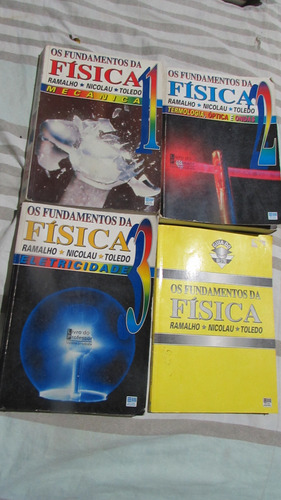 Os Fundamentos Da Física - Coleção Completa Com 3 Livros Com Principais Resoluções Autor: Ramalho, Nicolau E Toledo