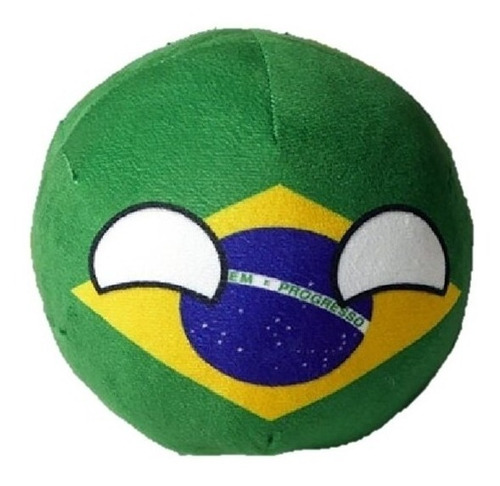 Peluche Brasilbolita Mexicobolita Countryball 20 Cm