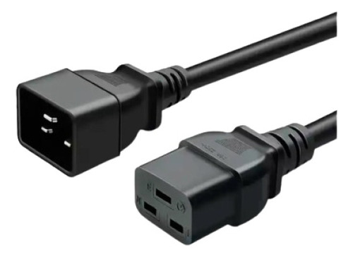 Cable De Poder Ups C19 A C20 1.80 Mts 3x14 Awg 16a Trautech