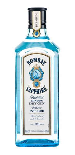 Gin Bombay Saphire - London Dry Gin - 750 Ml