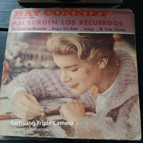 Simple Sobre Ray Conniff  Surgen Los Recuerdos Columbia C14