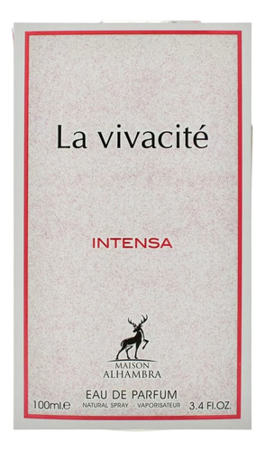 Perfume Maison Alhambra La Vivacite Intensa Edp 100ml