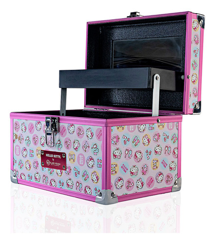Hello Kitty Maleta Rosa Compacta Com Compartimento Dbhk-01r