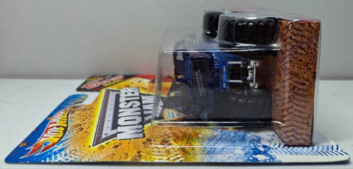 Mattel Hot Wheels 1:64 Monster Jam Sudden Impact Edge Glow Azul (Usado)