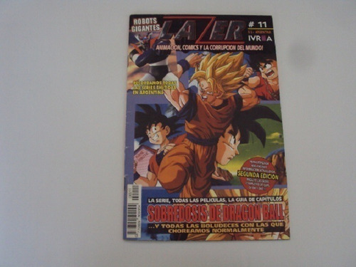 Revista Lazer # 11 - Sobredosis De Dragon Ball - Ivrea