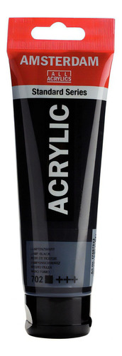 Acrílico Amsterdam Serie Standard 120ml Colores Color 702 Negro Bujia