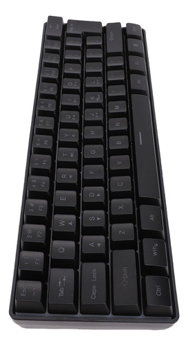 Teclado Sem Fio De 61 Teclas Rgb Retroiluminadas, Recarregáv