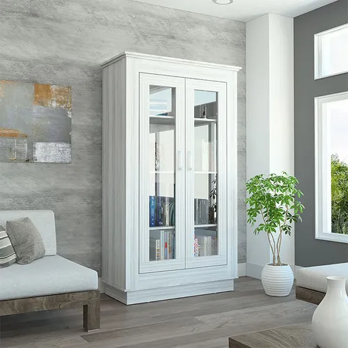 Vitrina Alcamo White Chic