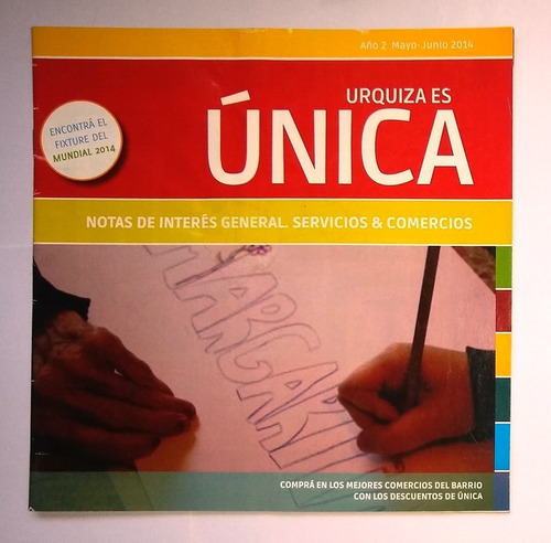 Revista Urquiza Es Unica Junio 2014 - Fixture Brasil 2014