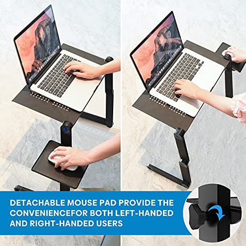 Mesa De Soporte Para Computadora Portátil Extra Ancha Y