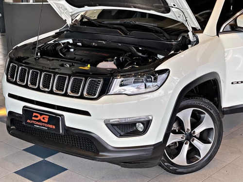 Imagen 15 de 15 de Jeep Compass Longitude 4x4 2.4n At 2019 39.000km Blanco