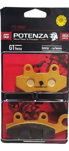 Pastilha De Freio Traseira Tiger 1050 2007-2013 Potenza 165