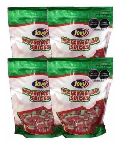 Gomitas Rebanadas De Sandía 4 Kg Jovy 