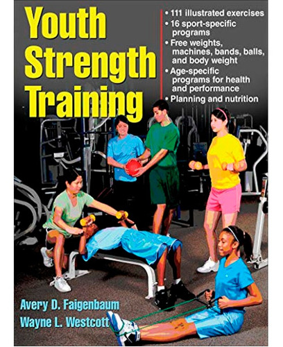 Youth Strength Training,programs For Health, Fitness, And Sport Avery Faigenbaum, De Avery Faigenbaum. Editorial Human Kinetics, Tapa Blanda En Inglés, 2020