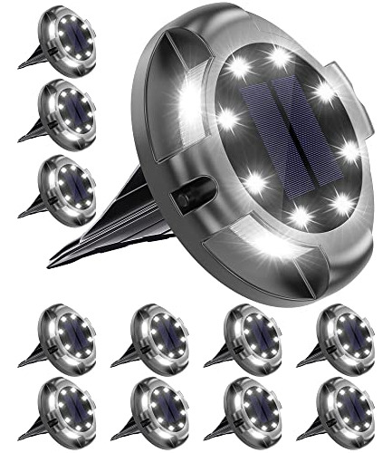 Luces Solares Para Exteriores Bling, Luces De Pasillo, 12 Un